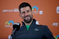 Djokovic at the Miami Open Presented by Itau 2025 - Day 11 - Source: Getty